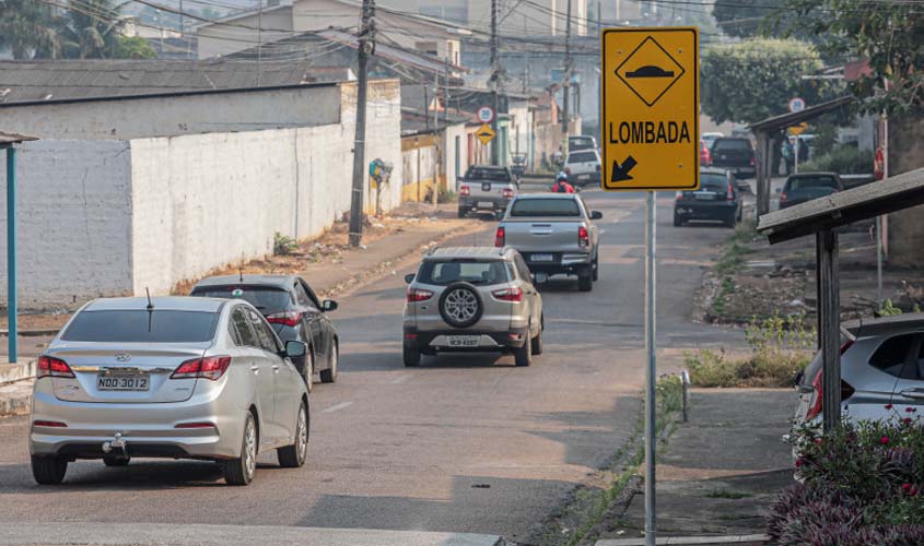 Sinalização foi reforçada para maior segurança no trânsito de Porto Velho
