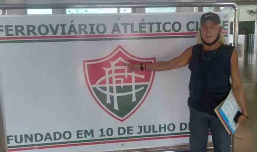 Futebol de Rondônia de Luto: Morre Ronildo, o “Diabo Loiro” do Ferroviário