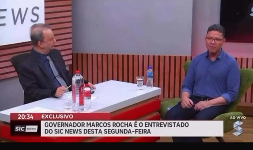 Governador Marcos Rocha diz que não entregará o governo a quem o traiu, referindo-se ao vice 