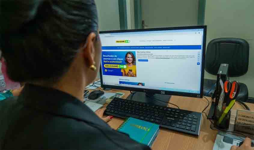 Mais de 50 mil resultados de exames laboratoriais foram disponibilizados pela internet