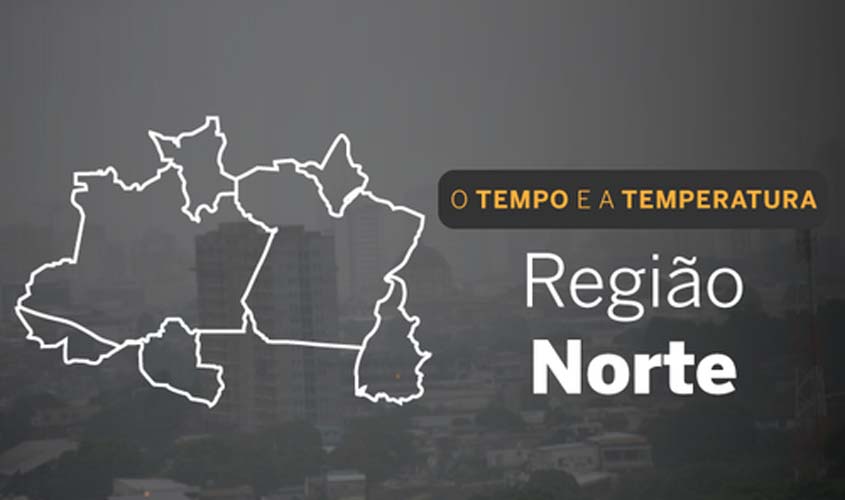 Riscos de temporais na Região Norte neste domingo (13)