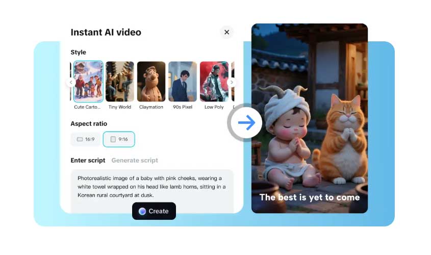 Como usar IA para criar vídeos profissionais de forma rápida e simples