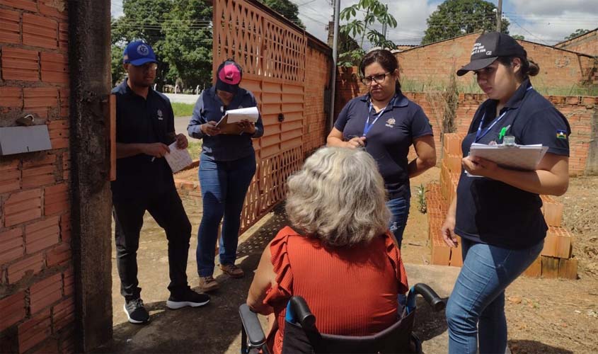 Governo do Estado realiza cadastro físico e socioeconômico em bairros de Porto Velho