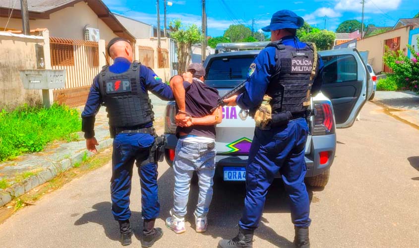 PM prende suspeito de violência sexual horas após crime