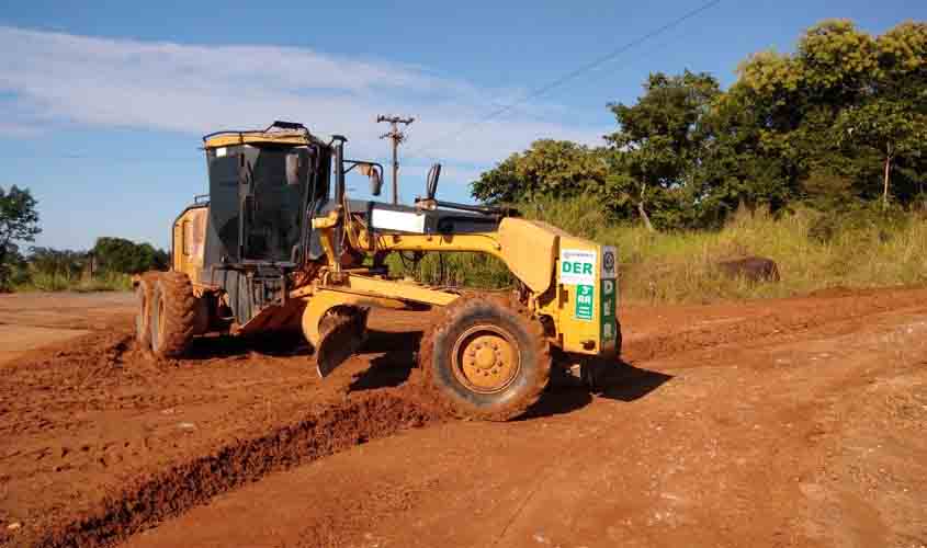 DER inicia patrolamento de 36 quilômetros nas rodovias 133 e 474 na região Central de Rondônia