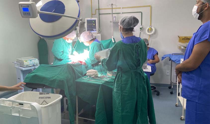 Mais de 4.800 cirurgias eletivas foram realizadas pelo Governo de Rondônia de janeiro a abril deste ano