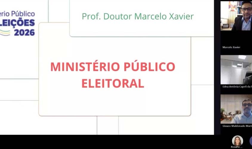MPRO fortalece Promotorias Eleitorais com capacitação