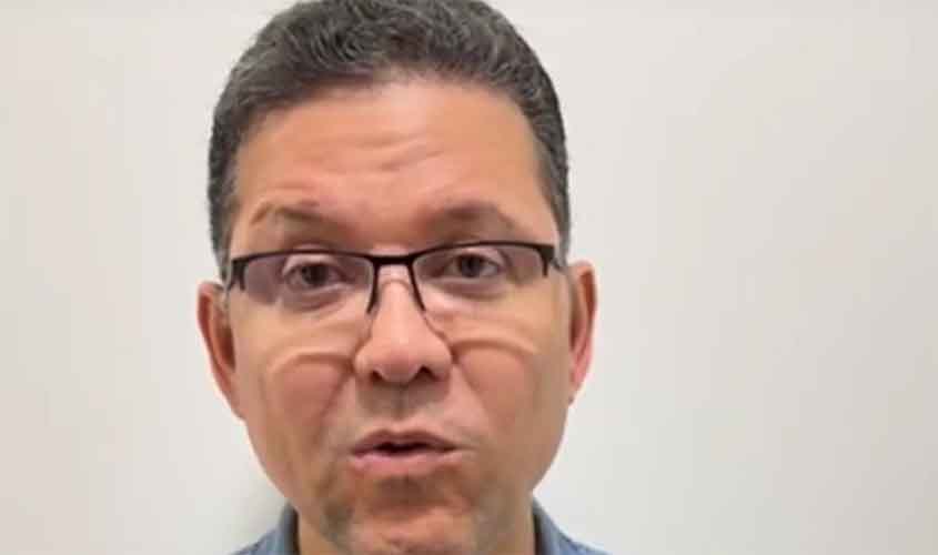Refugiado em bunker em Israel, Marcos Rocha diz que 'segue firme trabalhando por Rondônia em meio a bombardeios'