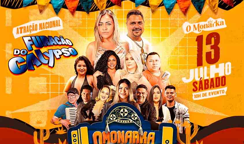 Hoje tem Furacão do Calypso no 'O Monarka na Roça'