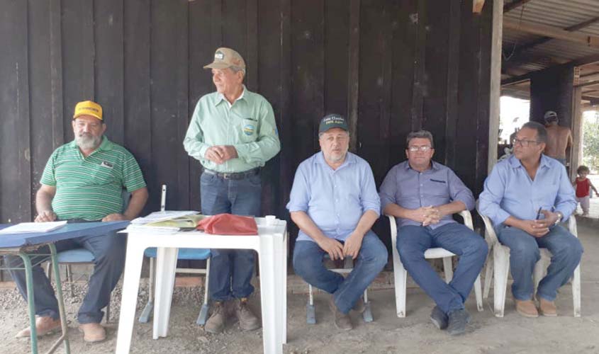 Secretário vistoria obras na região de Jacy- Paraná