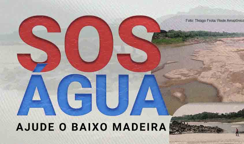 SESC MESA BRASIL REALIZA CAMPANHA ‘SOS ÁGUA’ EM PROL DE FAMÍLIAS AFETADAS PELA SECA HISTÓRICA DO RIO MADEIRA