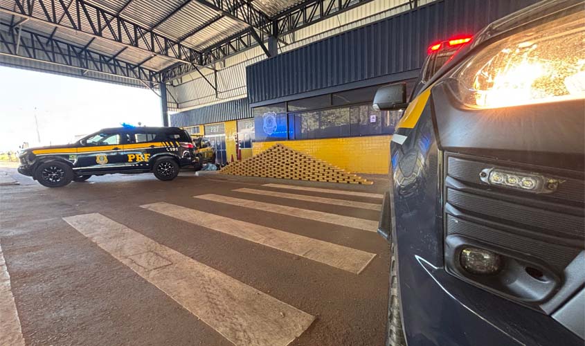 PRF apreende mais de 200 kg de skunk em Vilhena