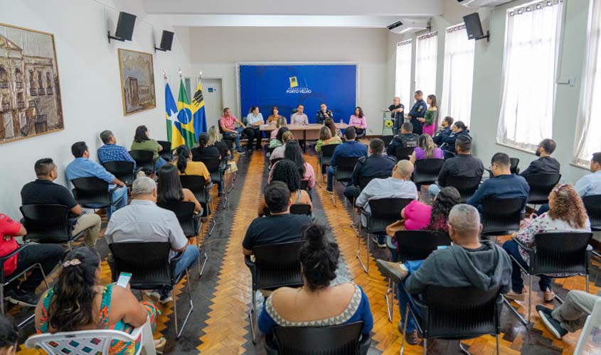 Prefeitura discute segurança nas unidades de saúde de Porto Velho junto a Semusa, PM e empresas de vigilância