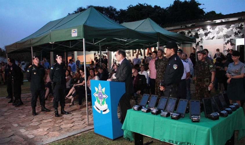 PM de Vilhena recebe equipamentos para otimizar e agilizar registro de ocorrências