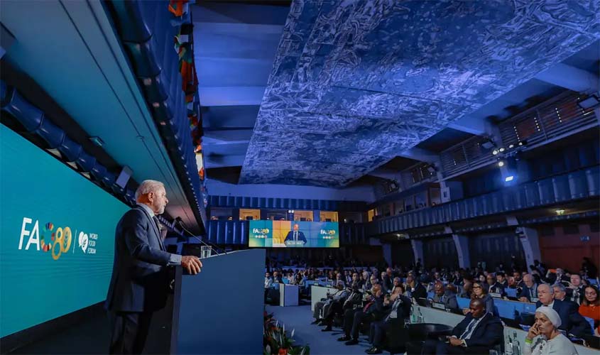 Lula diz que fome é problema político, não econômico