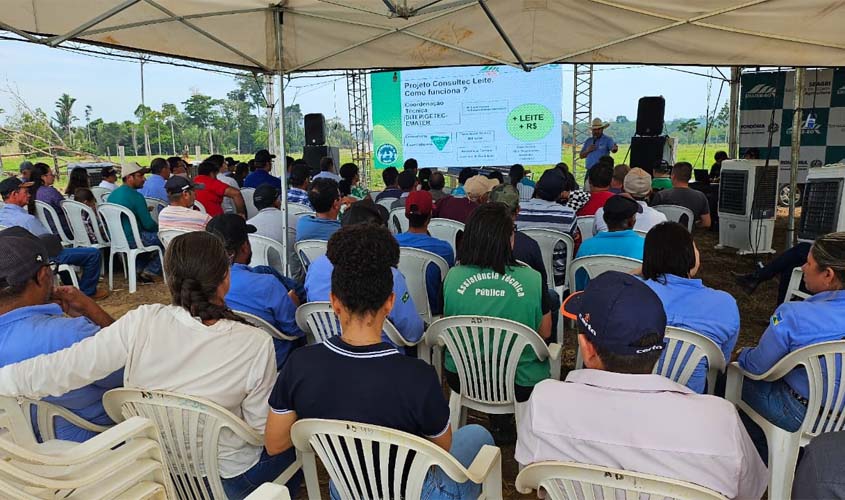 Produção de leite bate recorde com ações do RO e Consultec