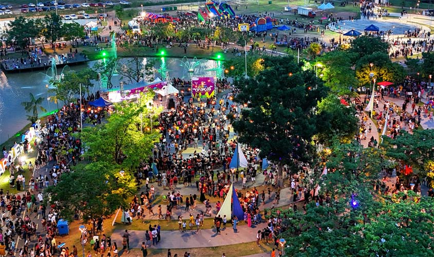 Sorteio de 50 bicicletas anima crianças no Parque da Cidade