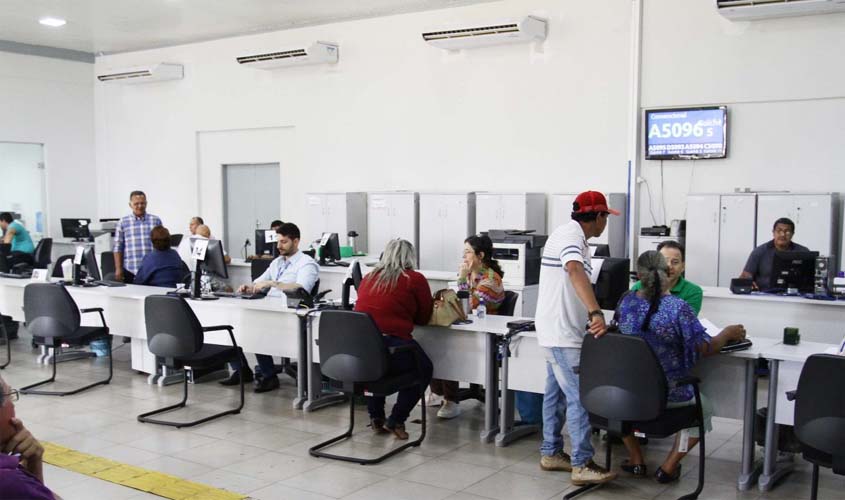 Centro Integrado de Atendimento ao Contribuinte em Porto Velho atende em média 150 pessoas por dia