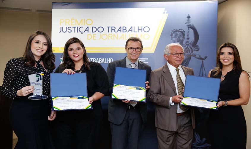 TST faz entrega do I Prêmio Justiça do Trabalho de Jornalismo