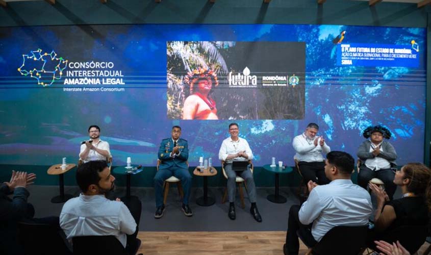 Rondônia apresenta Plano Futura na COP30 e fortalece agenda verde