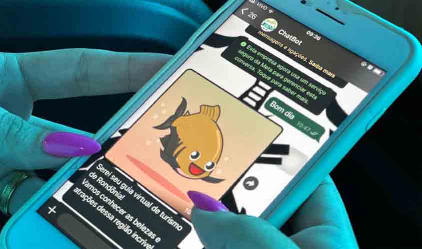 Governo de RO oferece atendimento via WhatsApp para turistas com o 'Tambamigo'; guia virtual de viagens