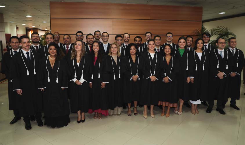 Com 29 novos juízes empossados, Justiça de Rondônia fortalece sua atuação