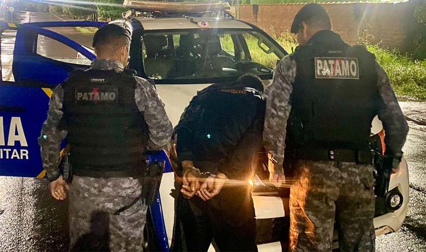 PM recupera moto roubada e prende suspeito