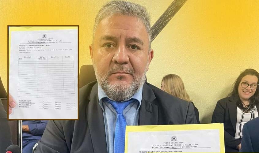 Vereador Everaldo Fogaça comemora revogação da lei que aumentou preço do IPTU em Porto Velho