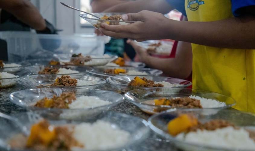 Reforço da merenda escolar em Porto Velho teve investimentos de R$ 12 milhões