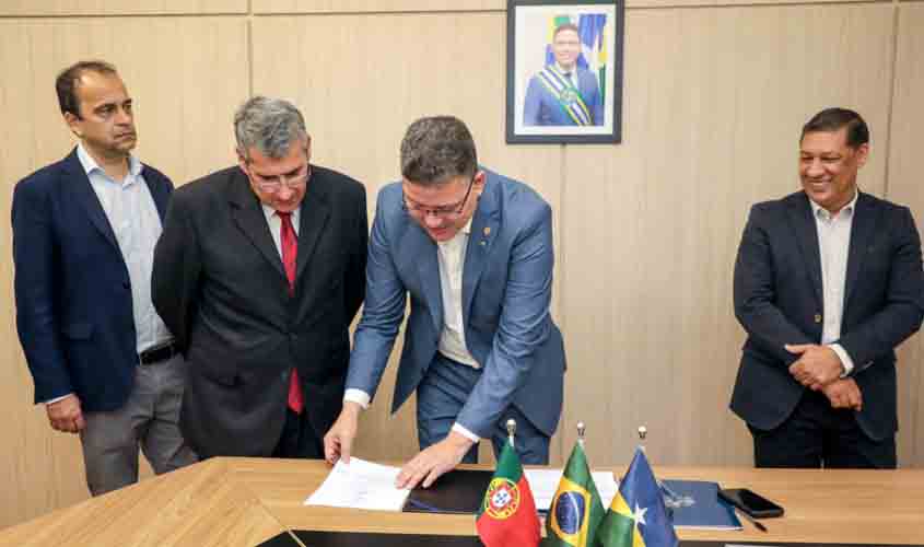 Governo de RO firma acordo de cooperação com Centro Tecnológico de Portugal para projeto de crédito de carbono