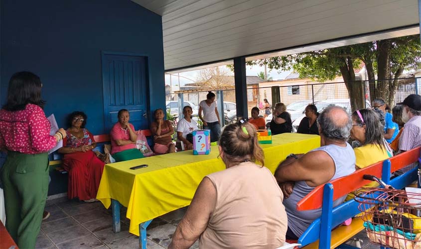 CRAS São Francisco realiza atividades com usuários do SCFV