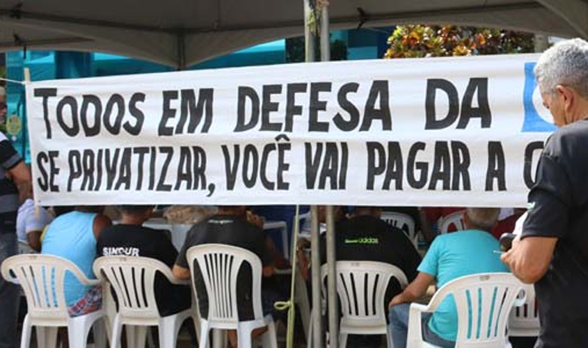 Ceron e Eletronorte paralisarão suas atividades no dia 16, pelo dia nacional de luta contra a privatização do Sistema Eletrobras