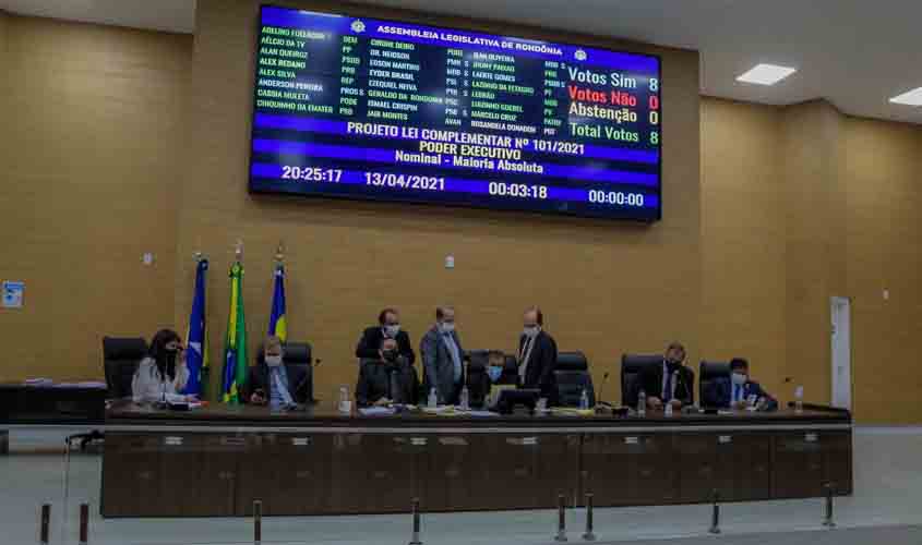 Projetos do Governo de Rondônia são aprovados por unanimidade na Assembléia Legislativa