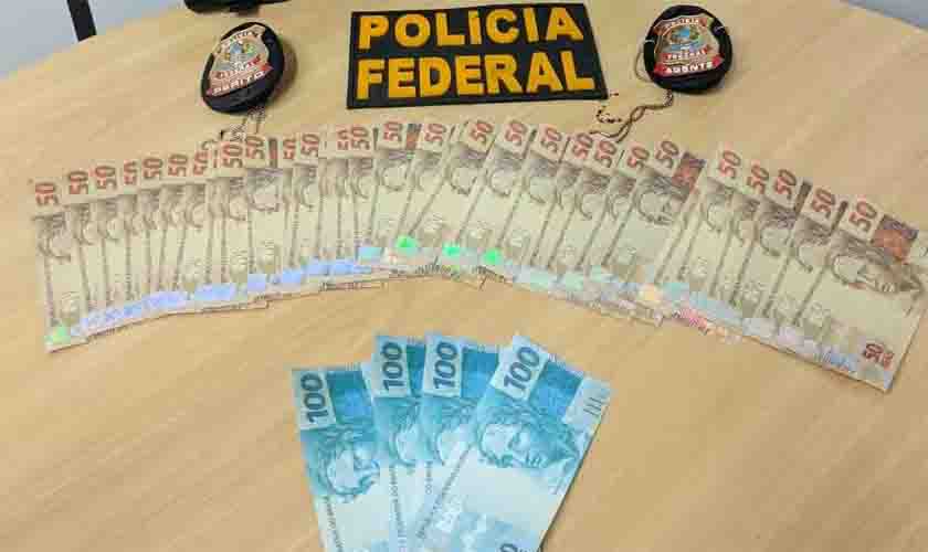 Polícia Federal prende em Rondônia homem com dinheiro falso