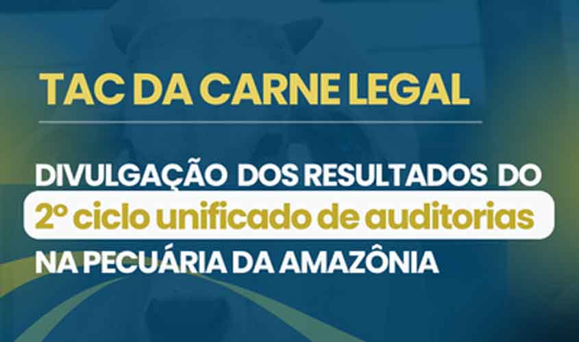 Carne Legal: resultados do 2º ciclo unificado de auditorias na pecuária da Amazônia serão divulgados em maio