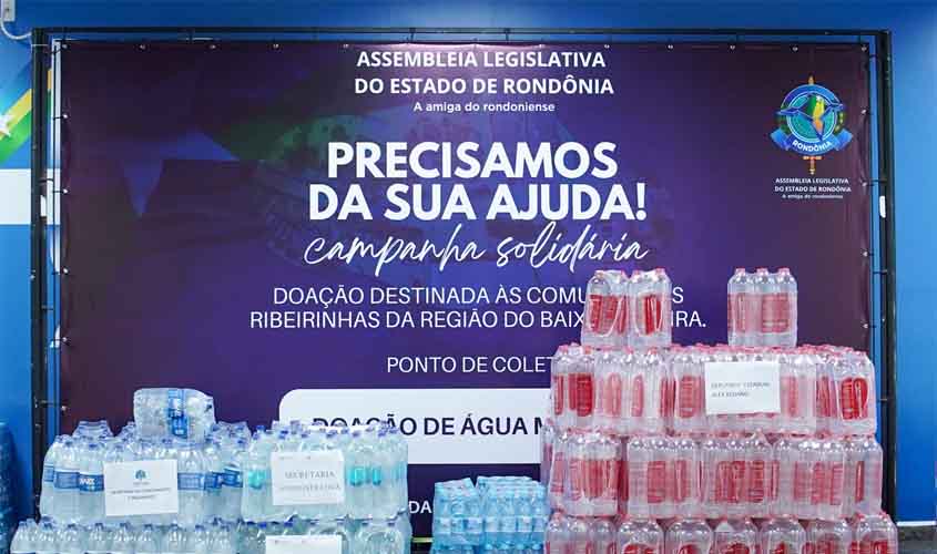 Alero lança campanha solidária para arrecadação de água mineral às comunidades ribeirinhas do Baixo Madeira