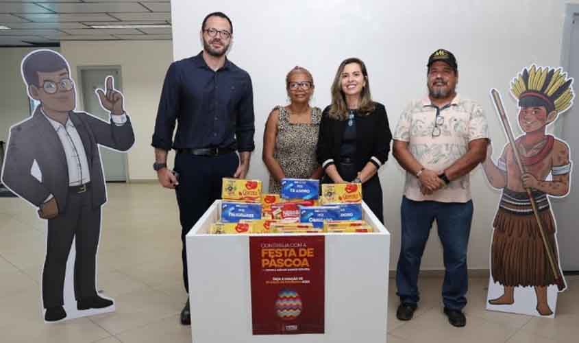 MPRO entrega chocolates arrecadados para as crianças de Distrito no Baixo Madeira