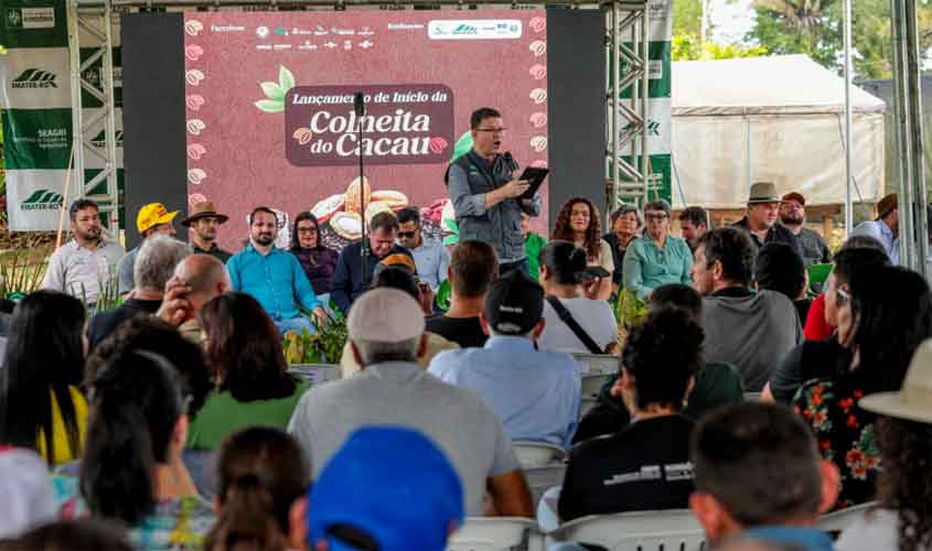 Governo de RO realiza abertura oficial da colheita do cacau e destaca avanços da produção no estado