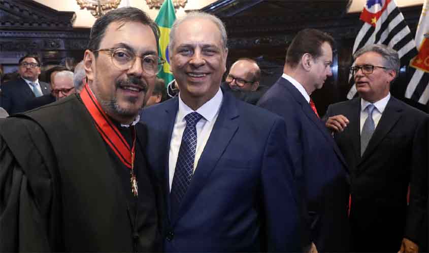 Presidente do TJRO participa de posse de novos desembargadores do TJSP