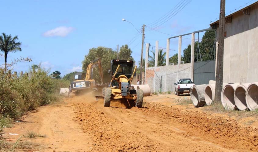 Investimentos na infraestrutura urbana e na Educação marcam as ações realizadas nesta semana pelo Governo de Rondônia, no Vale do Jamari