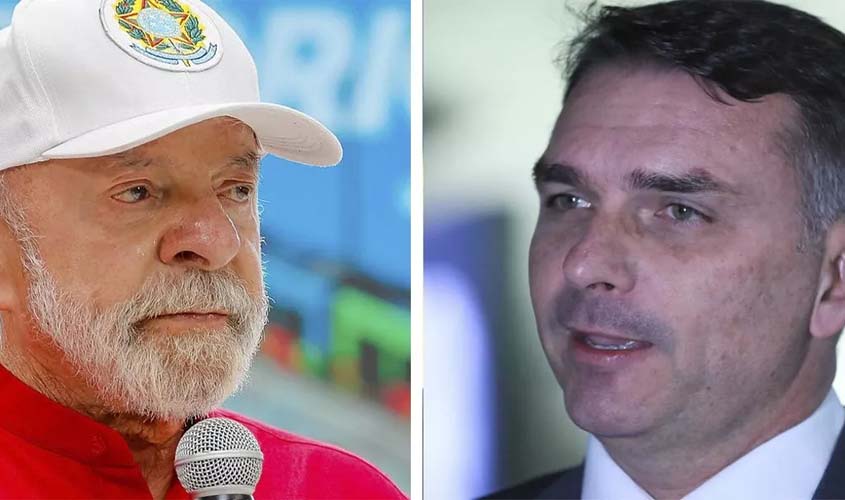 Quaest põe Lula à frente de Flávio Bolsonaro nos dois turnos
