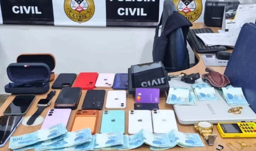 Polícia Civil realiza prisão por receptação em Porto Velho