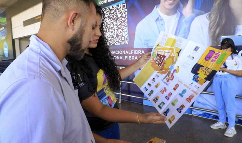 Município promove recepção a turistas no Aeroporto Internacional de Porto Velho
