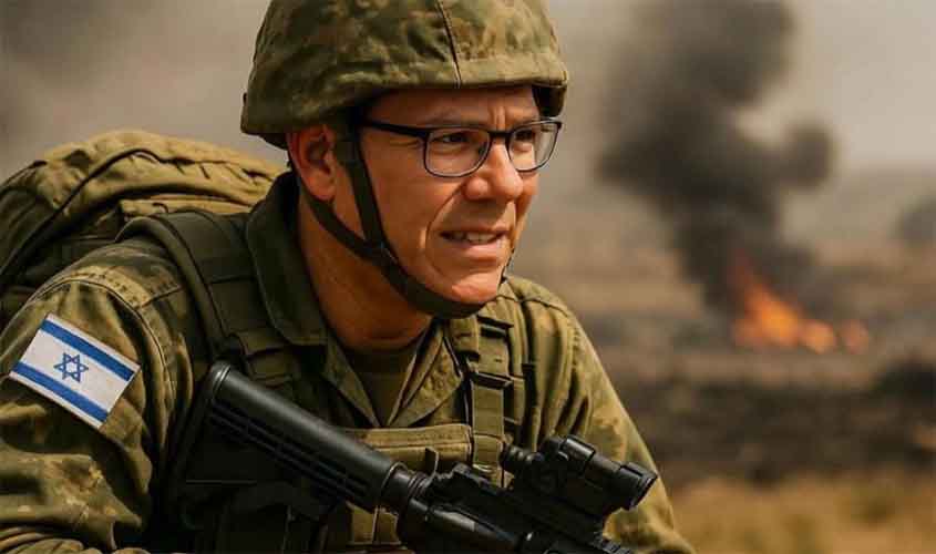 Abrigado em bunker em Israel, Marcos Rocha vira memes nas redes sociais