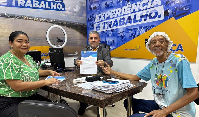 Presidente da LIESER visita vereador Everaldo Fogaça e apresenta plano de ações para escolas de samba 