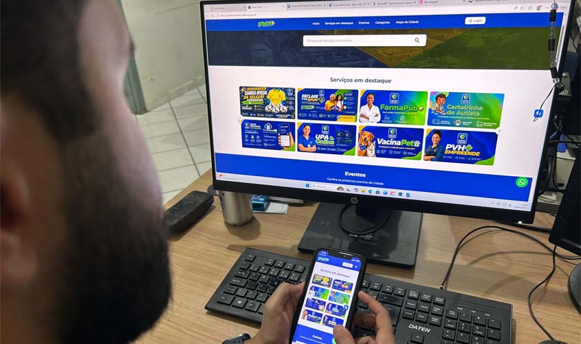 PVH+: o que porto-velhenses resolvem pelo celular