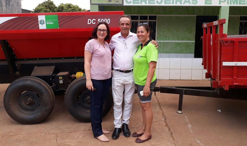 Deputado Lazinho contempla setor rural de Vilhena e Cerejeiras