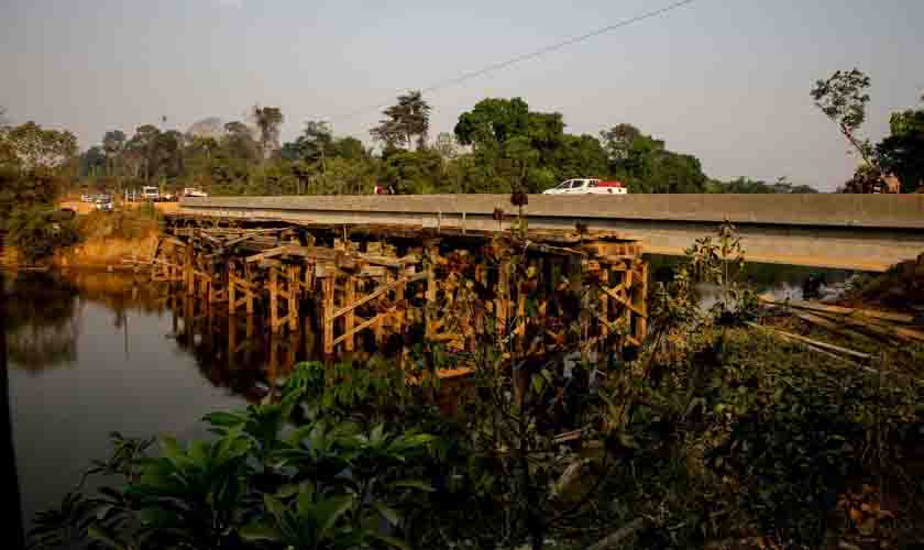 Governo de Rondônia entrega ponte sobre rio Jaci na RO-420; obra vai garantir escoamento da produção