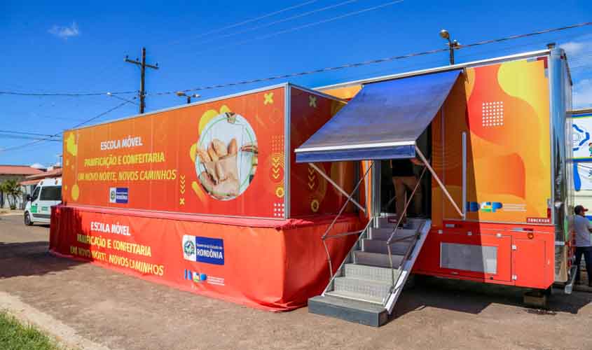 Sucesso da Educação Profissional na Amazônia, escolas móveis do governo de RO geram oportunidades