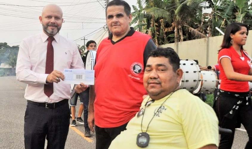 Com apoio de Palitot fanfarra compete em Guajará